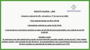 Leia mais sobre o artigo Reajuste Salarial 2026