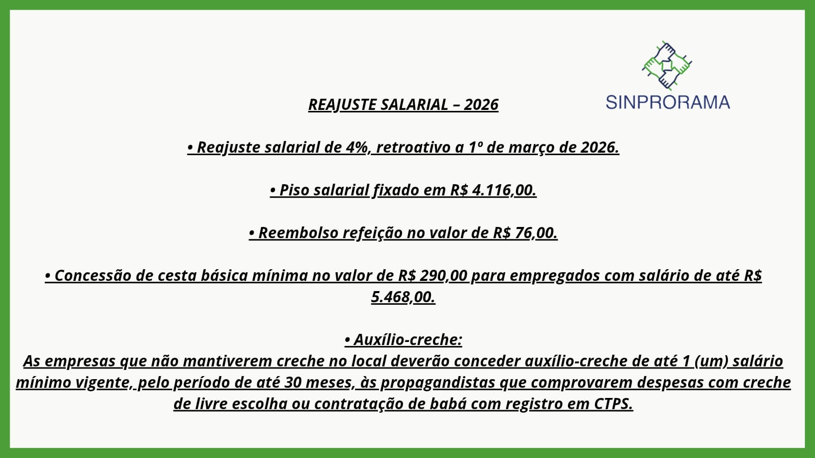 No momento, você está visualizando Reajuste Salarial 2026